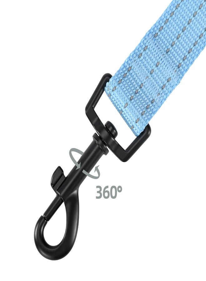 مايل هاي لايف طوق كلاب متين من مايل هاي لايف للكلاب الكبيرة والمتوسطة، طوق عاكس للضوء لضمان السلامة الليلية، أطواق قوية ومتينة للمشي والتدريب (4 أقدام × 3/5 بوصة عرض، أزرق) - Image 5